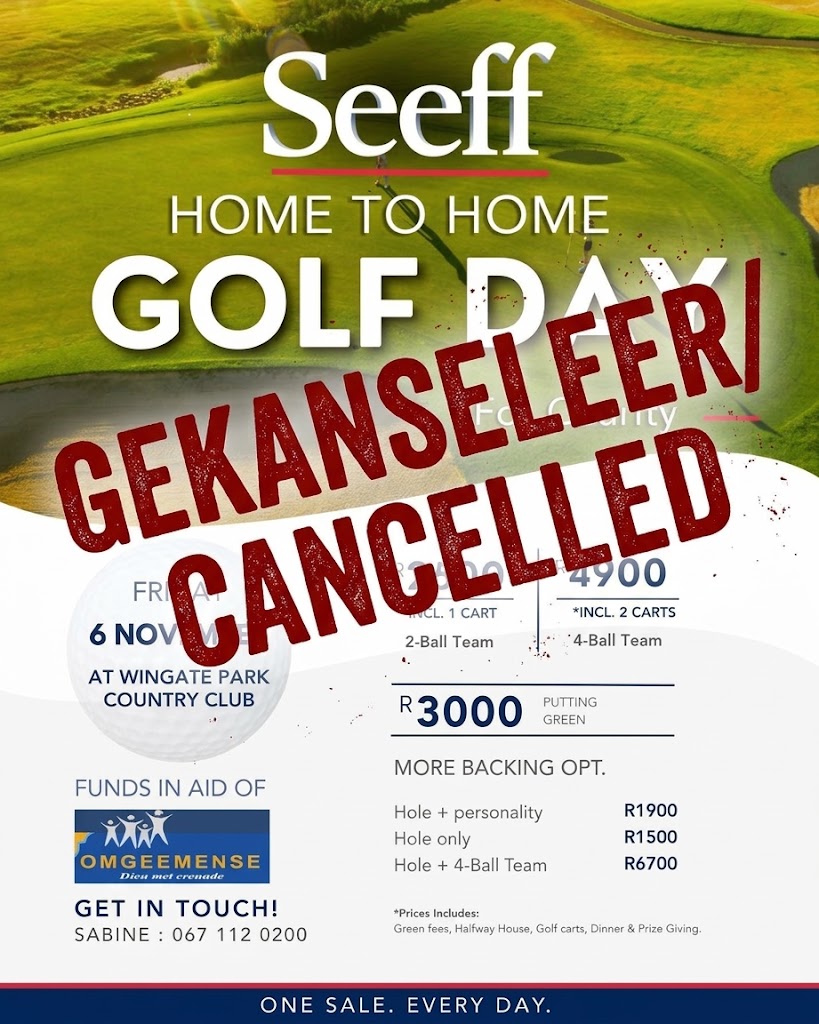 Seeff Home to Home Golfdag